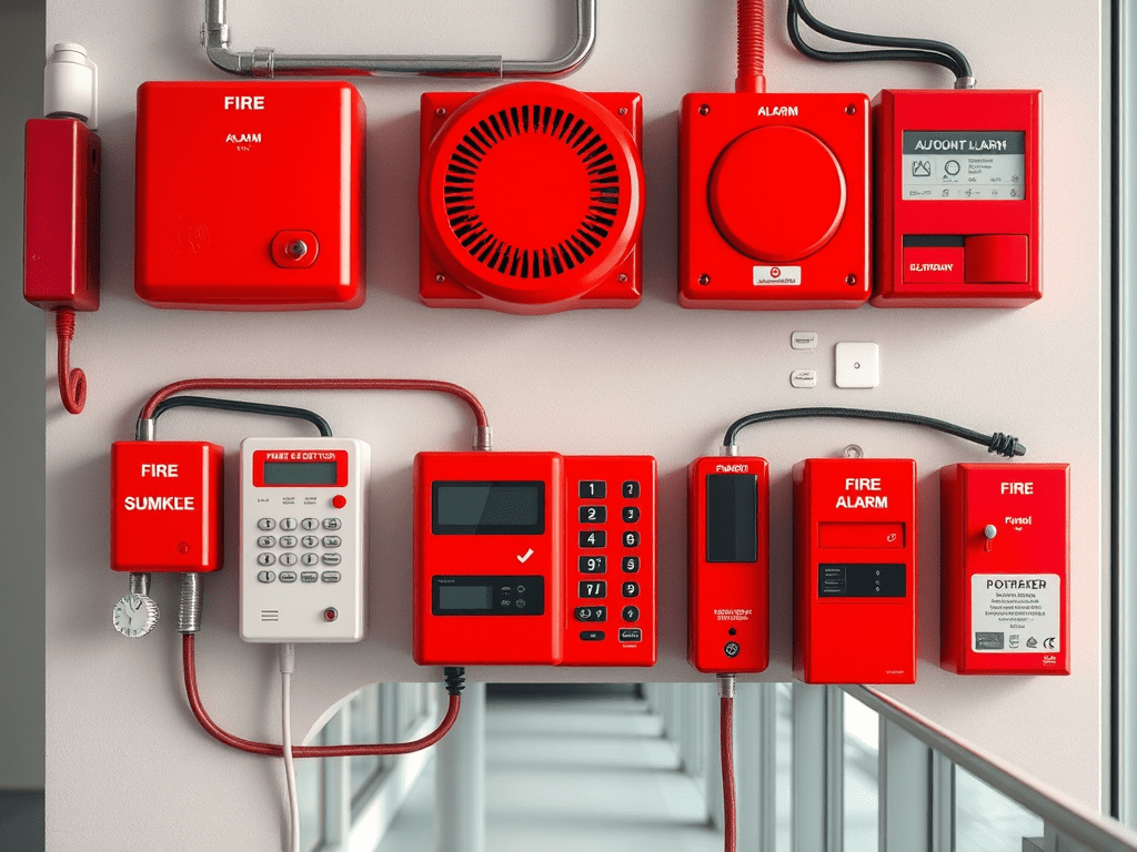 Componentes clave de un sistema de alarma contra incendios en&nbsp;Perú